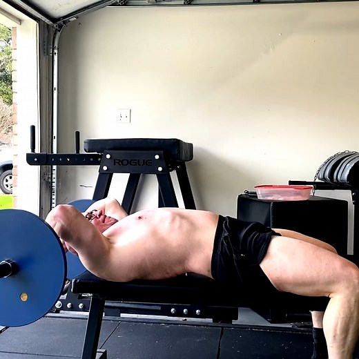 Lying Triceps Extensions For Full Triceps Development 2-15-2024! I'm 47-years-old 218 lbs focused on continual self-improvement and helping others do the same! DM me for coaching inquires! #fitness #lifting #powerlifting #benchpress #deadlift #teamblaha #dadbod #nutrition #gains #fatloss #health #strength #bodybuilding | Jason Blaha