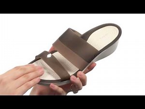 Crocs Color Block Translucent Mini Wedge SKU:8472667