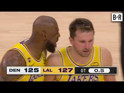 Luka Doncic GAME-WINNER in OT | Lakers vs. Nuggets Wild Ending