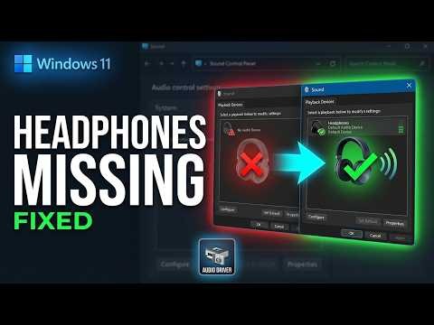 How to Fix Headphones Not Detected in Windows 11 (Step-by-Step Guide)
