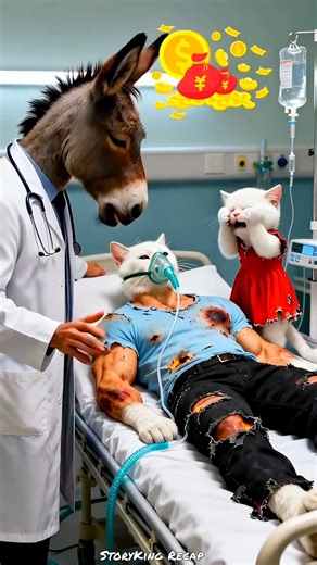 Little Cat Saves Her Dad After a Huge Explosion! 😱