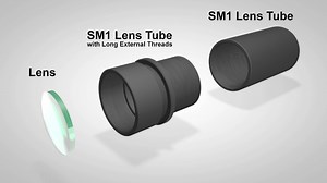 Thorlabs Ø1 Lens Tube with Extra Long Threads
