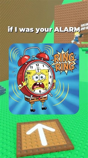 If I was your ALARM ⏰ #roblox #robloxrant #rblx #relatable