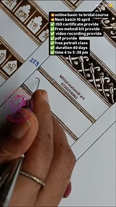 8.8K views · 673 reactions | Mittal mahendi art New online Basic to...