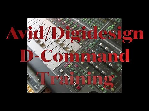Avid/Digidesign ICON D-Command Instructional Videos
