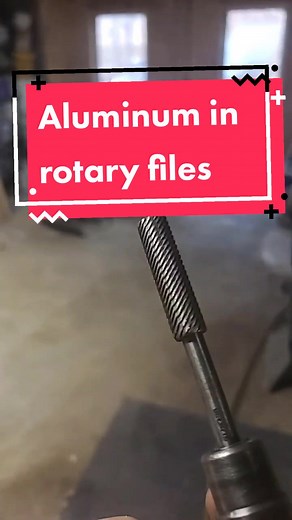 Best way I found to clean Aluminum from a rotary file. Anyone else got a method? #dw0rtorial #mechanic #tools