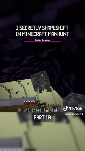 I Secretly Shapeshift in Minecraft Manhunt!
