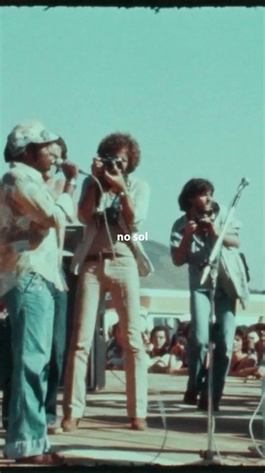 Milton Nascimento, Chico Buarque, and Gonzaguinha at the historic “Minas Gerais Woodstock” (1977)