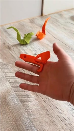 3D Printed Finger Gun 🔫 Moving Toy – DIY 3D Printing Satisfying Shot Action #3DPrinting #3DPrinter