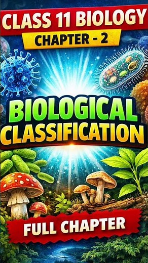 Class 11 biology | Biological classification | Chapter-2 | science | Biology for all