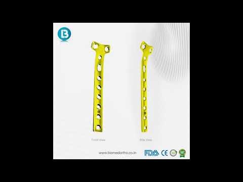 4.5 MM T-Buttress Plate | Orthopedic Buttress Plate | Trauma Implant | Biomedortho (T)