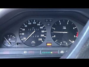 BMW E30 325e 2.7L Engine Test