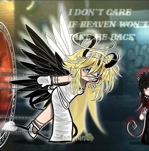 Angel with a shotgun/#ORIGINAL/#gacha #gachatrend #fyp #dontflop #goviral #angelwithashotgun #edit