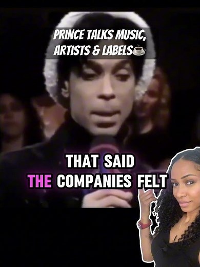 Prince Interview | Prince Talks Artists and Music Labels.