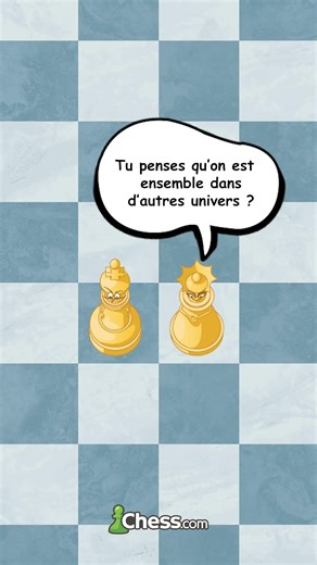 Dans chaque univers, ils sont ensemble 👑🥹♟️ #chess #king #queen #emotional