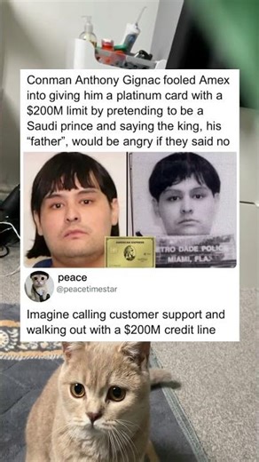 He pretended to be a Saudi prince and it worked