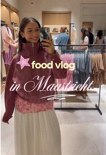 10/10 day trip to Maastricht 🌟Go visit 💞💞 these were all the food spots: - Studio Nosh (coffee) - Le Salonard (grilled cheese) - Le Poissonnier (fried cod) - Oakberry (acai bowl) - The Matcha Society (matcha) - T Keukske (cookies) - Möge Tee (bubble tea) - Ginnies (sweet treats, but especially cupcakes) - King George (lebanese). #maastricht #maastrichtfood #foodtok #foodreview #girlstrip