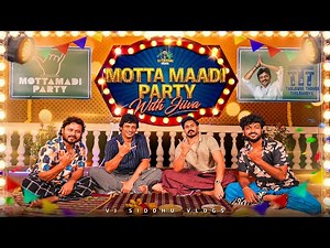 ஐயோ பாவம் அவரே confuse ஆகிட்டாரு 🫤🫩 | மொட்டமாடி Party 🤙🏻| Vj Siddhu Vlogs