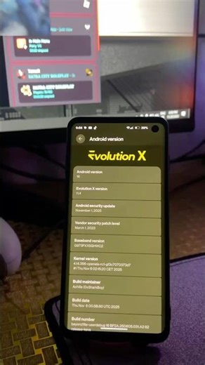 Evolution x review in Samsung s10 #customrom #technology #techlover #pubg