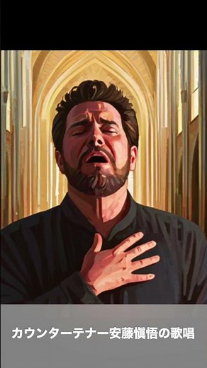 J.S.Bach : Erbarme dich, mein Gott (St. Matthew Passion) バッハ マタイ受難曲 Song by Shingo Ando カウンターテナー