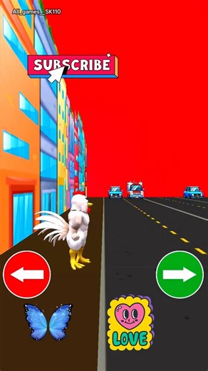 🚧🚦DescriptionXrode crossing game🐓#anime#memes#music #filtergame #roblox #animation#gamingchallenge