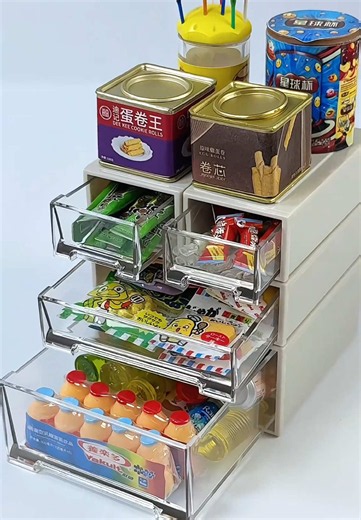 Sắp xếp đồ ăn vặt mini: ý tưởng trang trí và trưng bày