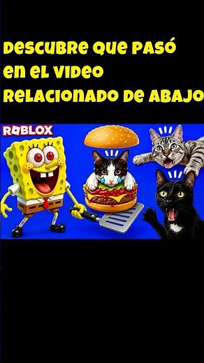 SPONGEBOB IS CHASING MY CATS IN ROBLOX PRISON