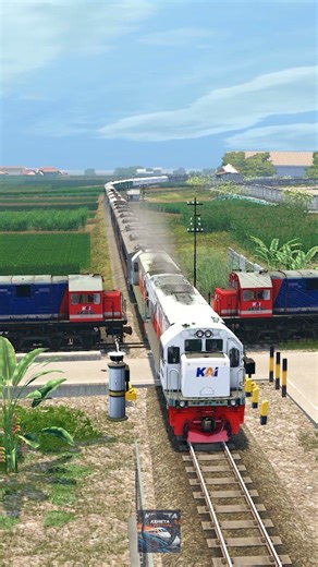 Kereta Api Ngebut #keretaapi #train #automobile #viral #railway #roblox #cc #shorts #fyp #railroad