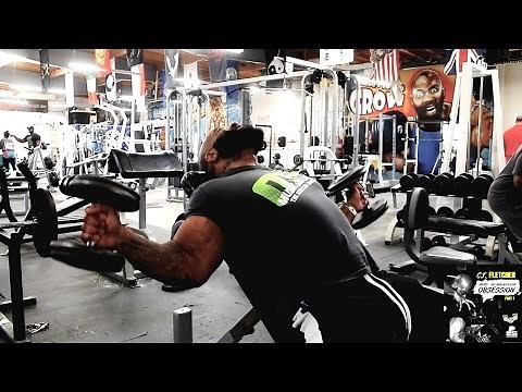 CT Fletcher Demonstrates T-Curls, a Bicep Exercise From "Arms My Magnificent Obsession" EBook