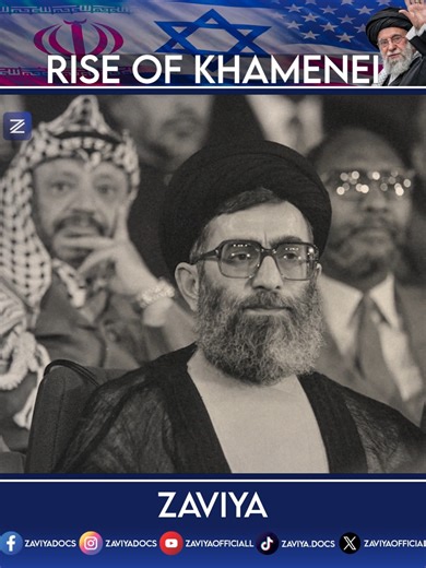 Rise of Ali Khamenei . . . Watch full documentary on YouTube. #Khamenei #iranisraelwar #fyp #SupremeLeader #biography #documentary #zaviyadocs