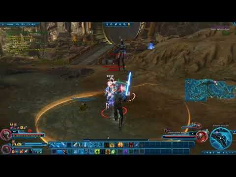 Star Wars The Old Republic - Questing on Ruhnuk