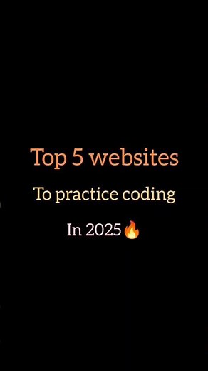 Top Websites to practice coding in 2025|start practising|#coding #trending #programming #website