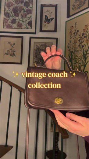 Explore My Vintage Coach Collection 🤎👜