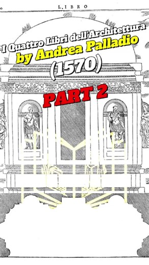 📚 The Architect's Bible (1570)! 📐 This is required reading for anyone who loves design! Andrea Palladio's book laid down the Classical Orders and Architectural Principles that became the foundation for formal Architectural Education for centuries. Discover the Proportional Systems that make his villas feel so inherently harmonious and beautiful. Learn the language of the masters! 🧠 #ClassicalArchitecture #RenaissanceArchitecture #ArchitecturalPrinciples #ArchitecturalInfluence #ClassicalOrder