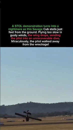 CRITICAL STALL! 😱 Insane Low-Altitude Crash at Australian Airshow #aviation