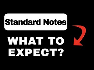 Standard Notes Secure Notes App Overview - What to Expect