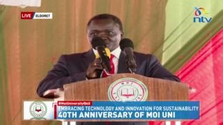 Moi University’s 40th anniversary celebrations are on The university prides itself in building a future defined by excellence, innovation and sustainability #MoiUniversity@40 | NTV Kenya