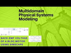 Electromotive force Voltage of a BLDC Motor using Simscape