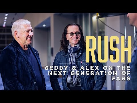 RUSH Interview | Geddy Lee & Alex Lifeson on the Younger Generation of Rush Fans