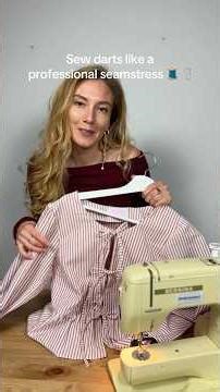 How to sew the perfect darts 🪡🧵 #sewing #sewingtips #sewingprojects