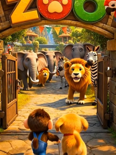 Emotional Reunion: Monkey and Puppy Friendship Story