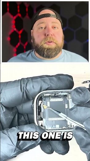 Water Killed This Apple Watch Ultra 💦⚠️#apple watch ultra #apple watch ultra damage #phonerepair