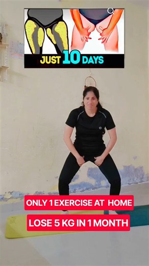 LOWER BODY WORKOUT❤️😱|No Jumping |No Running☝️thigh and hip fat lose #fitness #youtubeshorts#athome