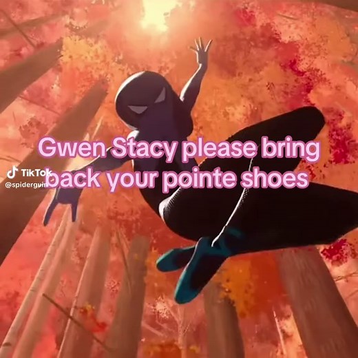 The Iconic Pointe Shoes of Gwen Stacy