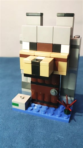 Lego Easy Build ( Lego Minecraft Wolf Stronghold)