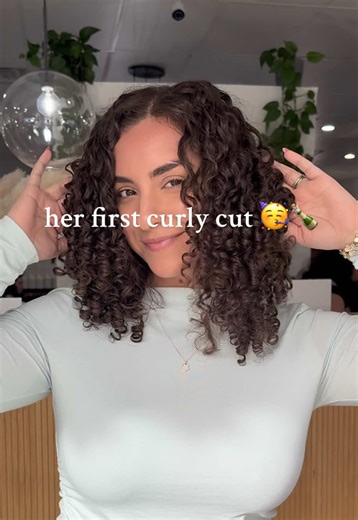 Her First Curly Cut: Transform Your Curls Today