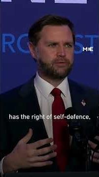 Vance says every nation in region has 'right of self-defence’ not just Israel