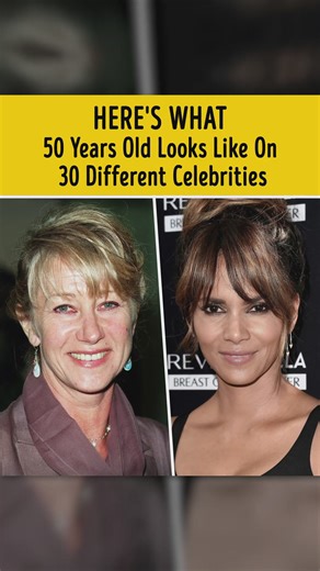 Here's What 50 Years Old Looks Like On 30 Different Celebrities | You're Gorgeous
