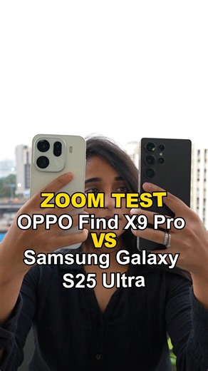 Oppo Find X9 Pro vs Samsung Galaxy S25 Ultra camera test 📸 | Zoom test 👀