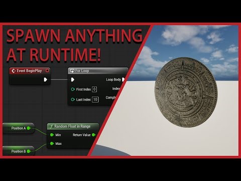 Event BeginPlay: How to Spawn Actors Dynamically in Unreal Engine 5 | Blueprint Beginner Tutorial